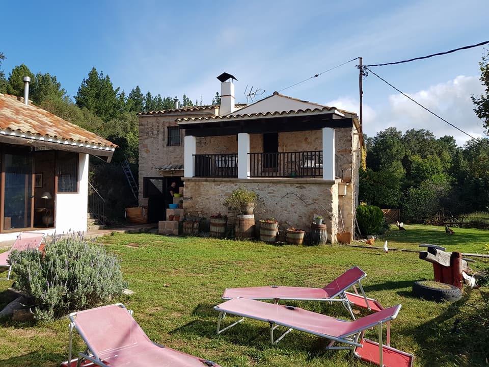 Can Canaleta Hotel Rural Santa Coloma De Farners Eksteriør bilde